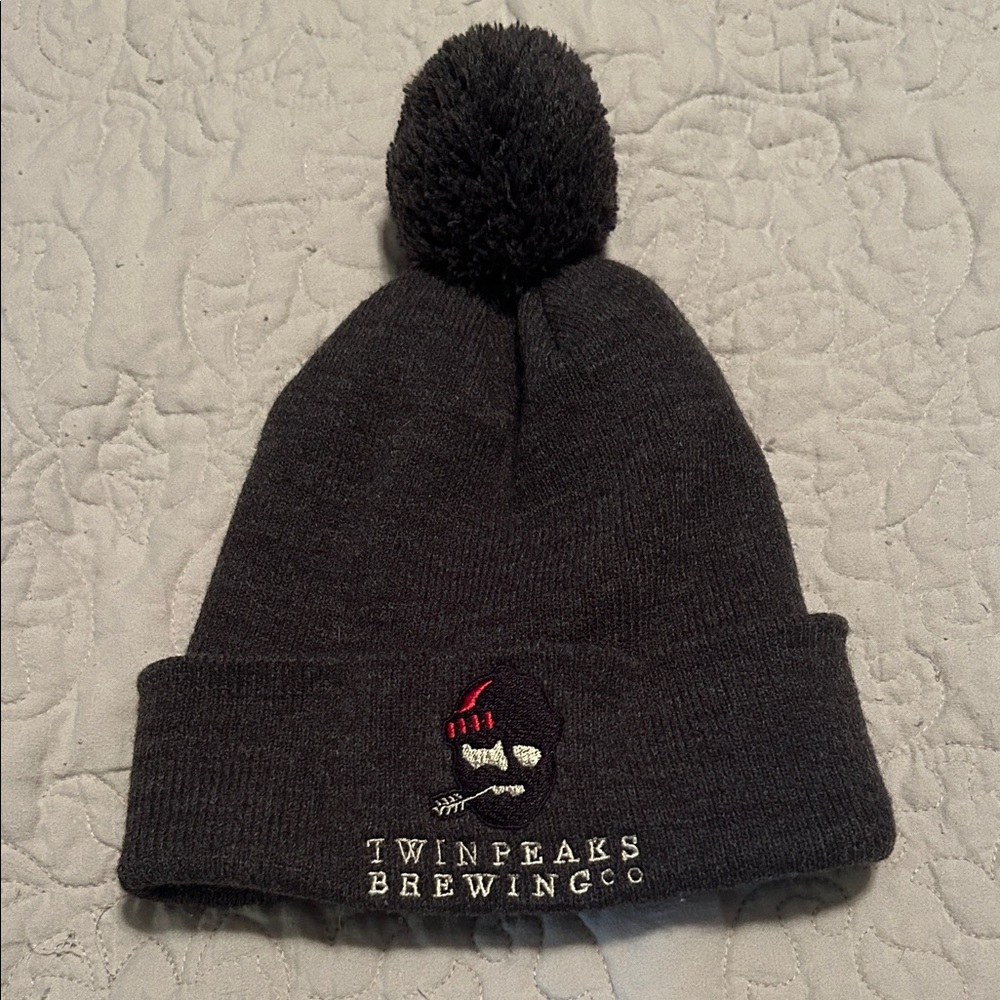Twin Peaks Brewing Co Gray Beanie
